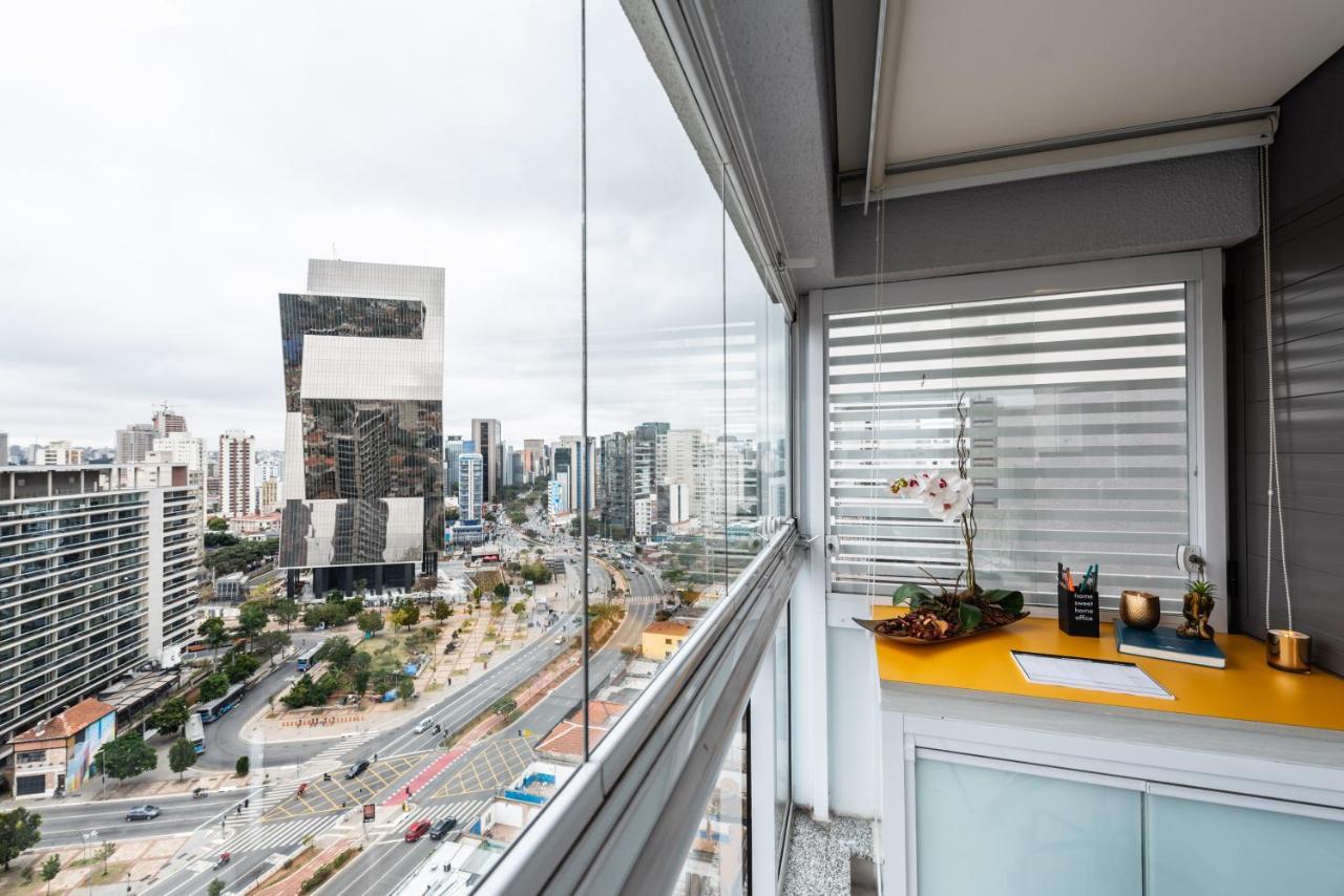 "Book Your Stay At Homelike Faria Lima In Pinheiros Stunning City Views Pool And Parking By Okaeri Home São Paulo Eksteriør billede