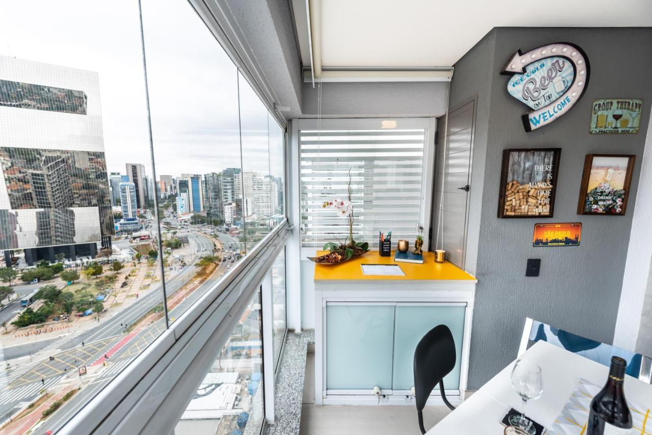 "Book Your Stay At Homelike Faria Lima In Pinheiros Stunning City Views Pool And Parking By Okaeri Home São Paulo Eksteriør billede