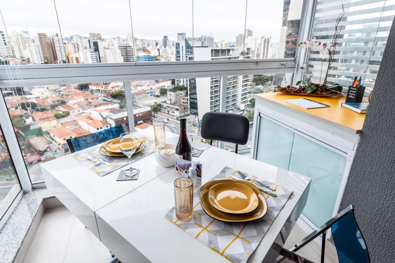 "Book Your Stay At Homelike Faria Lima In Pinheiros Stunning City Views Pool And Parking By Okaeri Home São Paulo Eksteriør billede