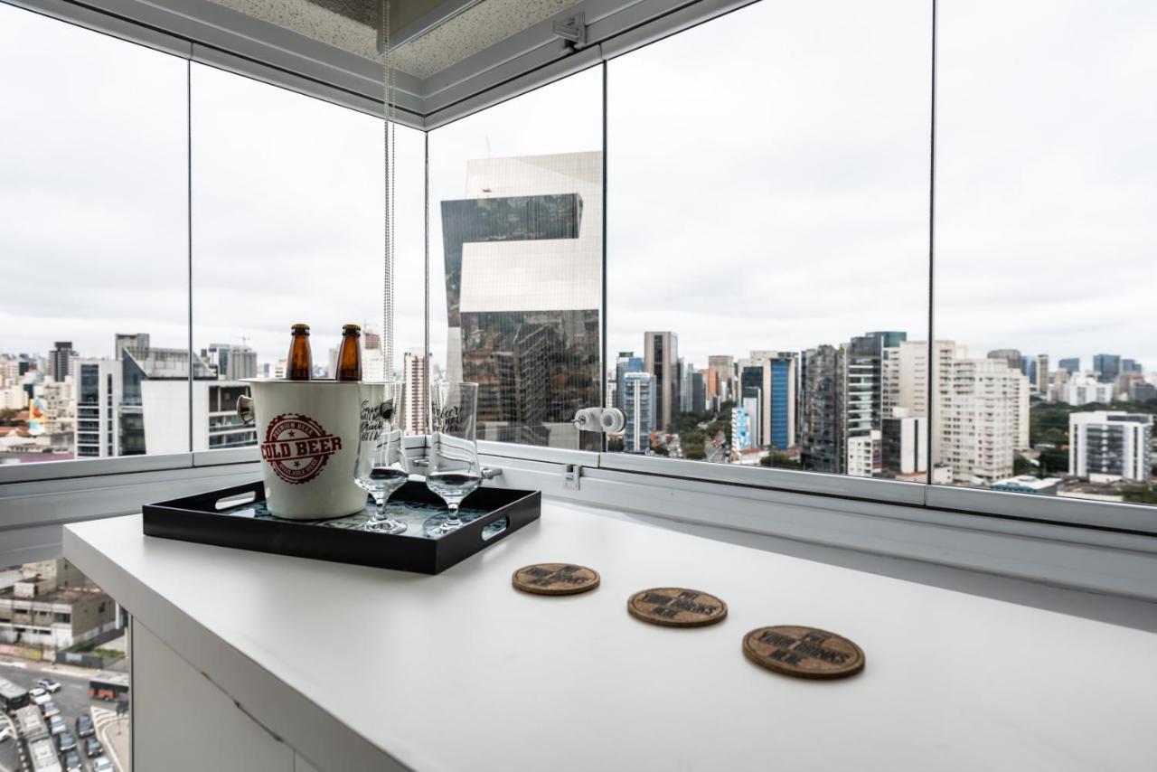 "Book Your Stay At Homelike Faria Lima In Pinheiros Stunning City Views Pool And Parking By Okaeri Home São Paulo Eksteriør billede